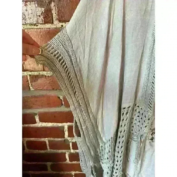 Lacy Blue Duster Overshirt Size Small-Medium, Womens - Picture 3 of 5